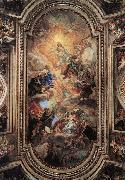 BACCHIACCA Apotheosis of the Franciscan Order  ff oil painting