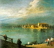 Canaletto San Cristoforo, San Michele Murano oil painting