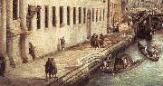 Canaletto Rio dei Mendicanti (detail) s oil