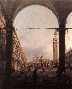 Canaletto Piazza San Marco: Looking East from the North-West Corner f oil