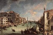 Canaletto Grand Canal, Looking East from the Campo San Vio Spain oil painting artist