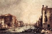 Canaletto Rio dei Mendicanti: Looking South Spain oil painting reproduction
