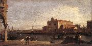 Canaletto View of San Giovanni dei Battuti at Murano d Spain oil painting artist