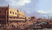 Canaletto Riva degli Schiavoni: Looking East df painting