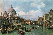 Canaletto The Grand Canal and the Church of the Salute df Spain oil painting reproduction