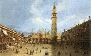 Canaletto Piazza San Marco f oil