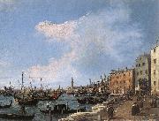 Canaletto The Riva degli Schiavoni f Spain oil painting reproduction