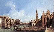 Canaletto Grand Canal: from Santa Maria della Carit to the Bacino di San Marco d Spain oil painting artist