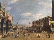 Canaletto The Piazzetta g oil