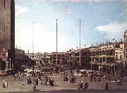 Canaletto Piazza San Marco, Looking toward San Geminiano df Spain oil painting artist