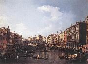 Canaletto The Rialto Bridge from the South fdg Spain oil painting artist