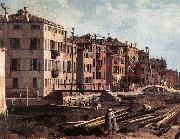Canaletto View of San Giuseppe di Castello (detail) f oil