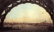 Canaletto London: Seen Through an Arch of Westminster Bridge df painting