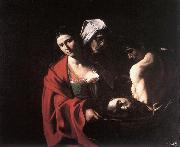 Caravaggio Salome with the Head of the Baptist fg Spain oil painting artist