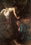 Caravaggio The Annunciation Spain oil painting artist