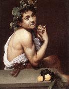 Caravaggio Sick Bacchus g Spain oil painting artist