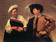 Caravaggio The Fortune Teller vf painting