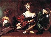 Caravaggio Martha and Mary Magdalene gg Spain oil painting artist