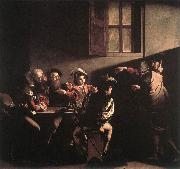Caravaggio The Calling of Saint Matthew fg painting