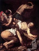 Caravaggio The Crucifixion of Saint Peter  fd Spain oil painting reproduction