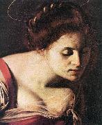 Caravaggio Madonna Palafrenieri (detail) f oil painting