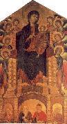 Cimabue The Santa Trinita Madonna painting