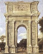 Domenichino A Triumphal Arch of Allegories dfa Spain oil painting reproduction