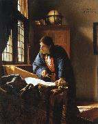 JanVermeer The Geographer Spain oil painting reproduction