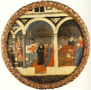 MASACCIO The Holy Trinity with Virgin and St. John, Spain oil painting artist