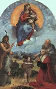 Raphael The Madonna of Foligno painting
