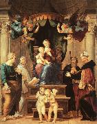Raphael Madonna del Baldacchino oil painting artist