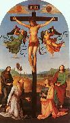 Raphael Christ on the Cross with the Virgin, Saint Jerome, Mary Magdalene and John the Baptist Spain oil painting artist
