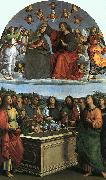 Raphael Coronation of the Virgin oil