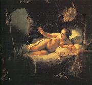 Rembrandt Danae Spain oil painting artist