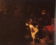 Rembrandt Susanna and the Elders Spain oil painting artist