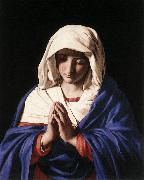 SASSOFERRATO The Virgin in Prayer a Spain oil painting artist