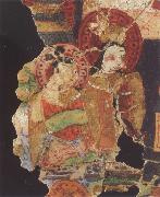 Bihzad Fragment of a Manichaean manuscript,with the Hindu gods Ganesh,Vishnu Spain oil painting artist