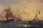 Anonymous Marine painting oil painting reproduction
