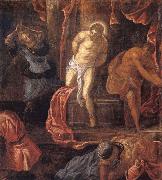 Tintoretto Flagellation of Christ oil