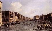 Canaletto Looking South-East from the Campo Santa Sophia to the Rialto Bridge Spain oil painting artist