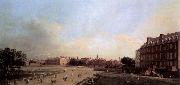 Canaletto the Old Horse Guards from St James's Park painting