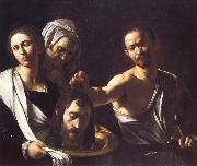 Caravaggio Salome Receives the Head of Saint John the Baptist oil painting