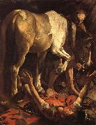 Caravaggio The conversion of St. Paul Spain oil painting artist