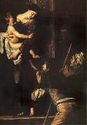Caravaggio The Virgin of the Grooms painting