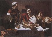 Caravaggio The Supper at Emmaus Spain oil painting reproduction