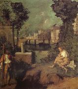Correggio The Tempest Spain oil painting artist