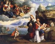 GAROFALO THe Vision of Saint Augustine Spain oil painting artist
