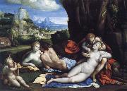 GAROFALO An Allegory of Love Spain oil painting artist