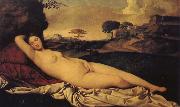 Giorgione Sleeping Venus oil