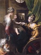 PARMIGIANINO The Mystic Marriage of Saint Catherine Spain oil painting artist